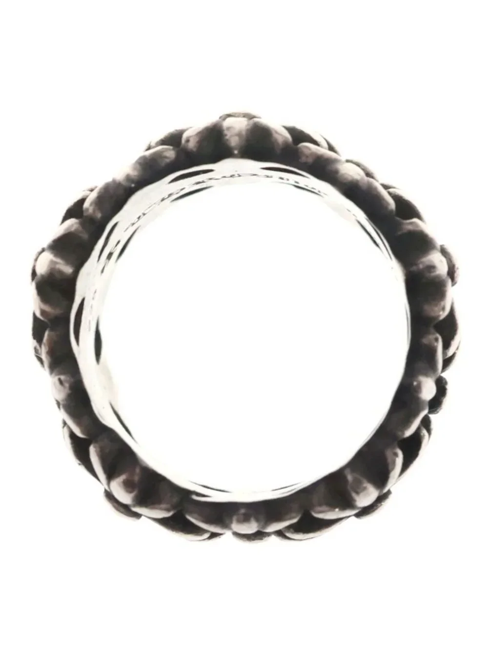 Chrome Hearts Cemetery Black Sling Silver